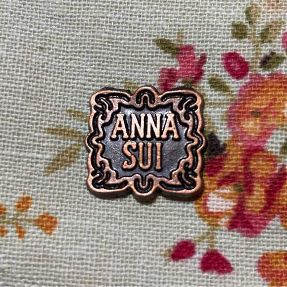 Anna Sui Floral Clutch - Red and Yellow Blooms - Picture 2 of 11